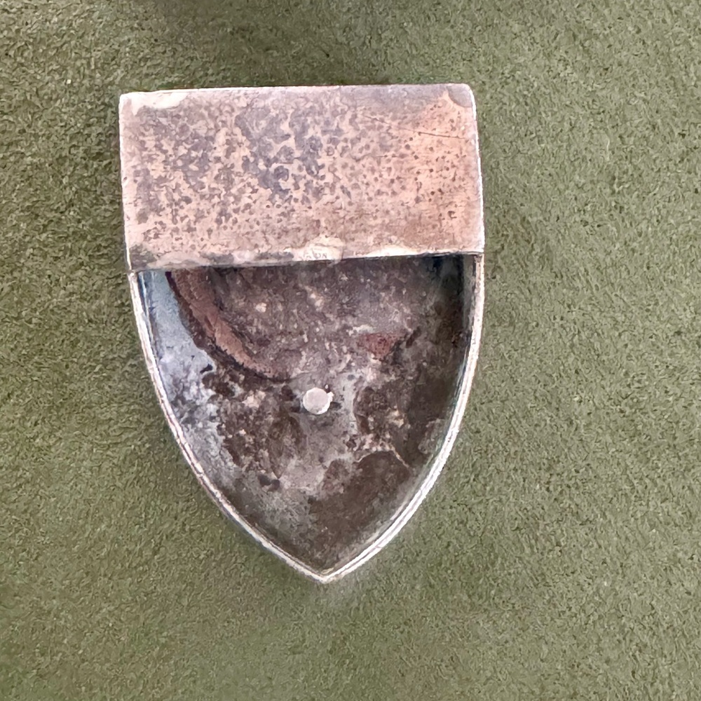 Vintage Native American Ranger four piece belt buckle set. Sterling silver. 3/4” - Picture 9 of 13